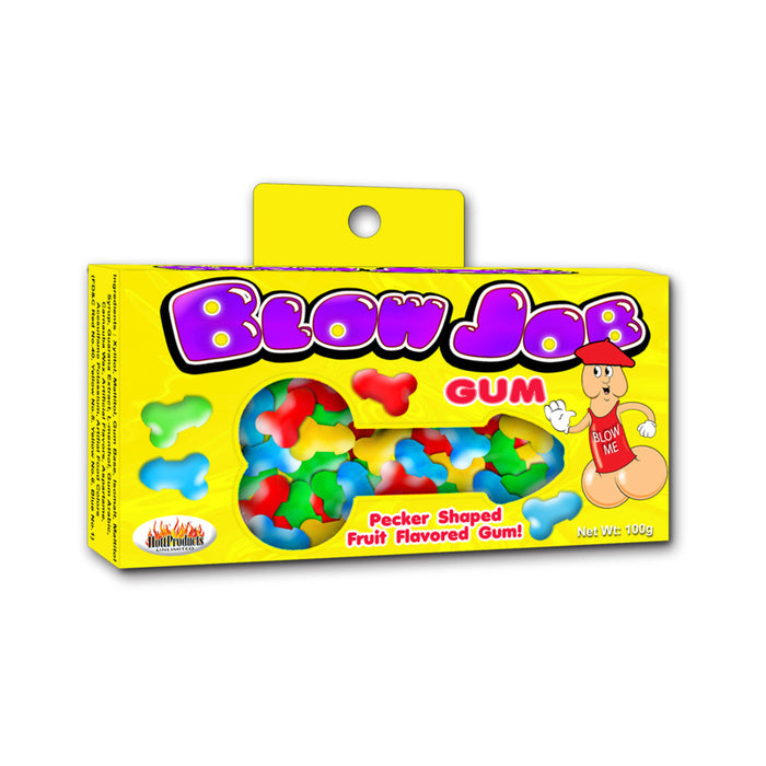 Blow Job Pecker Shaped Bubble Gum Fruit Flavored 3.5oz | SexToy.com