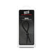 Rock Solid Lasso Single Adjustable Black Silicone Cock Tie | SexToy.com