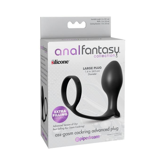 Anal Fantasy Collection: Ass-gasm Cock Ring, Advanced Plug | SexToy.com