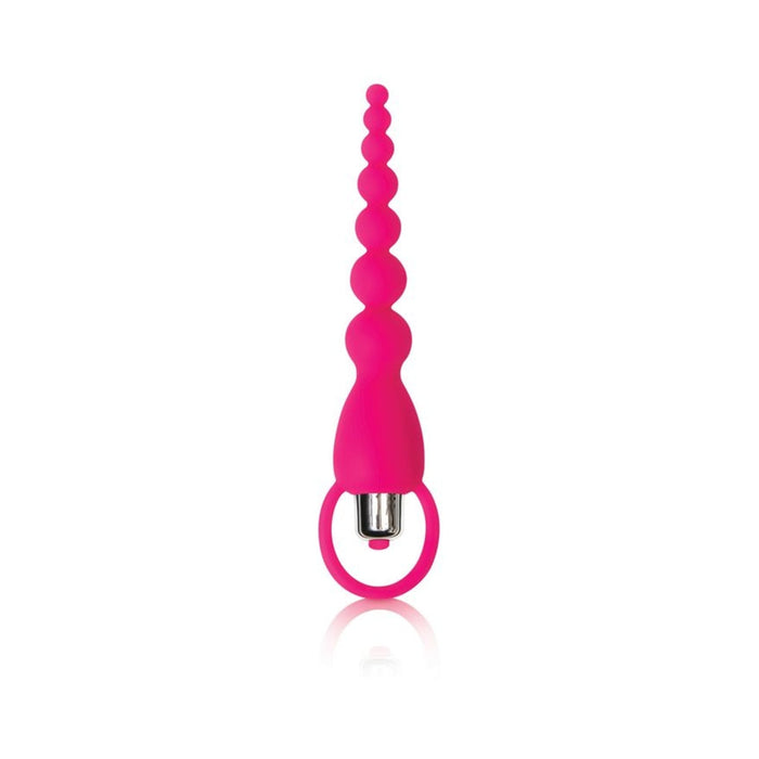 Booty Bliss Vibrating Anal Beads Pink | SexToy.com