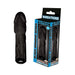 Husky Lover Extension Sleeve Scrotum Strap Black 6.5 inches | SexToy.com