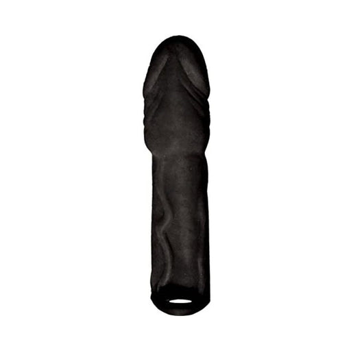 Husky Lover Extension Sleeve Scrotum Strap Black 6.5 inches | SexToy.com