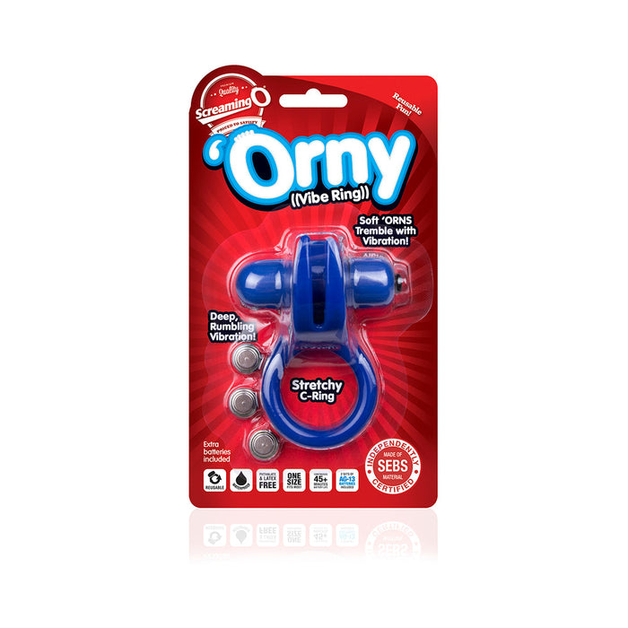 Screaming O Orny Vibe Ring Blue | SexToy.com