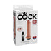 King Cock 7 inches Squirting Dildo Beige | SexToy.com