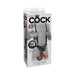King Cock 10 " Hollow Strap On Suspender System | SexToy.com