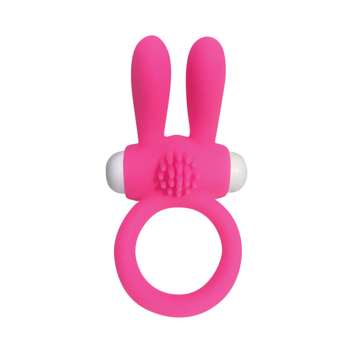 Neon Rabbit Cock Ring Vibrator | SexToy.com