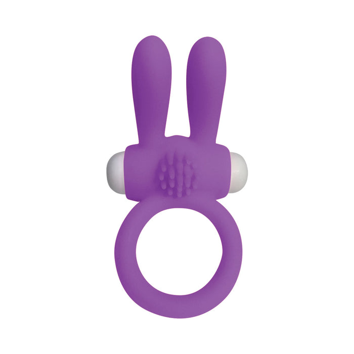Neon Rabbit Cock Ring Vibrator | SexToy.com