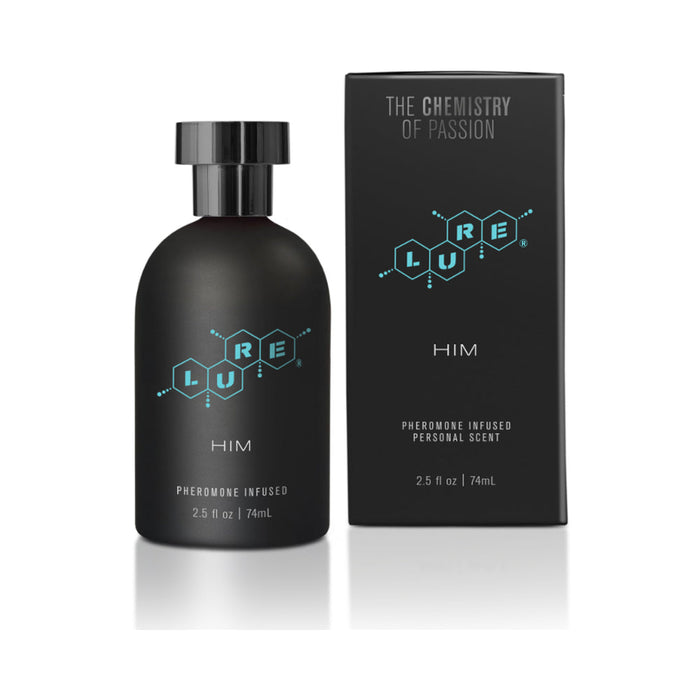 Lure Black Label For Him Pheromone Infused 2.5oz | SexToy.com