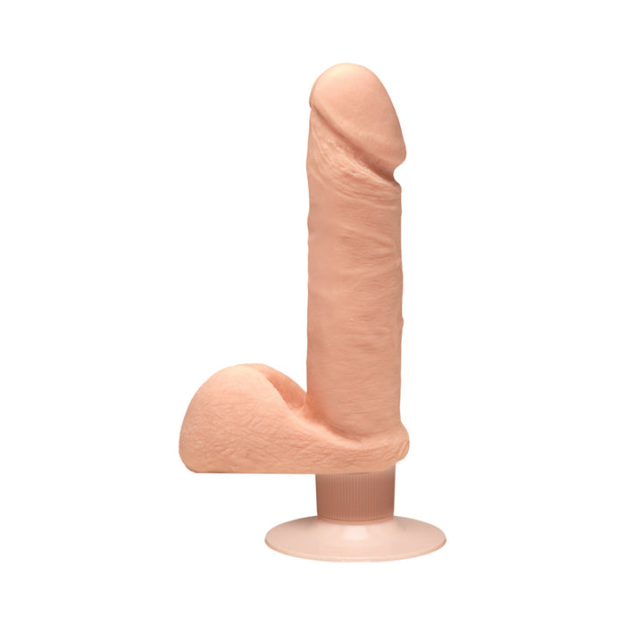 The D The Perfect D Vibrating 7 Inch Vanilla | SexToy.com