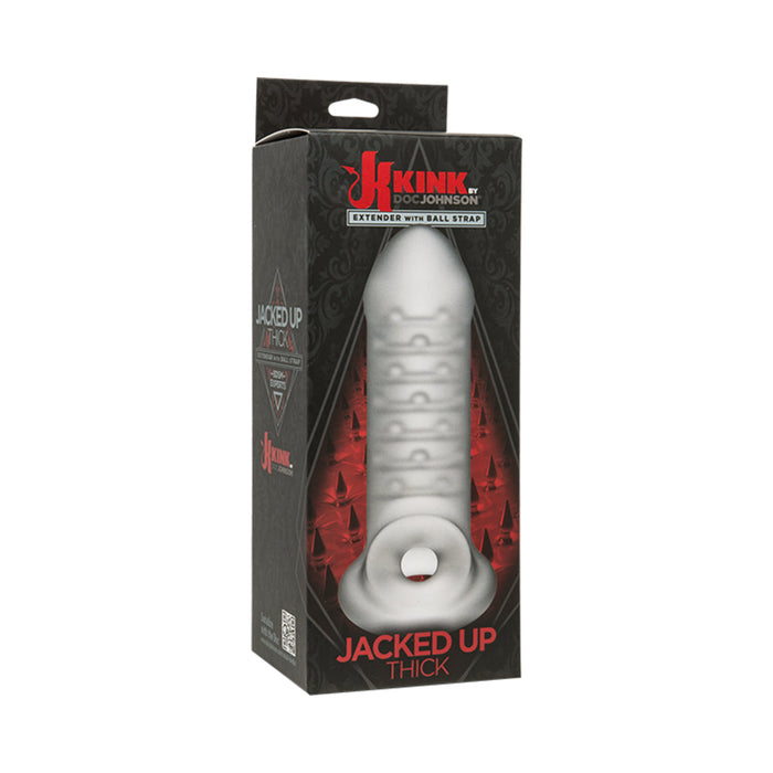 Kink Jacked Up Extender with Ball Strap Thick Frost | SexToy.com