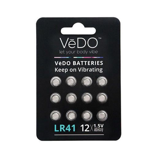 Vedo LR41 Batteries 1.5 Volt 12 Pack | SexToy.com