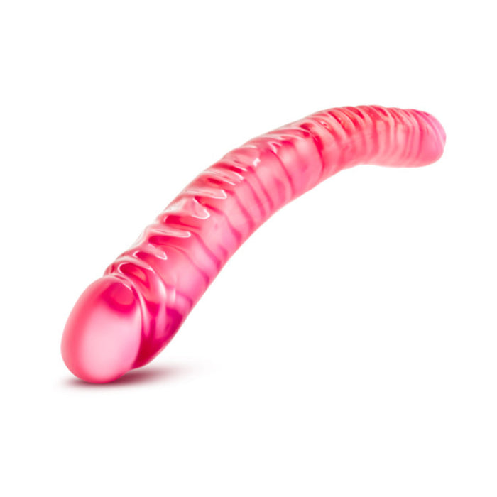 B Yours - 18in Double Dildo - Pink | SexToy.com