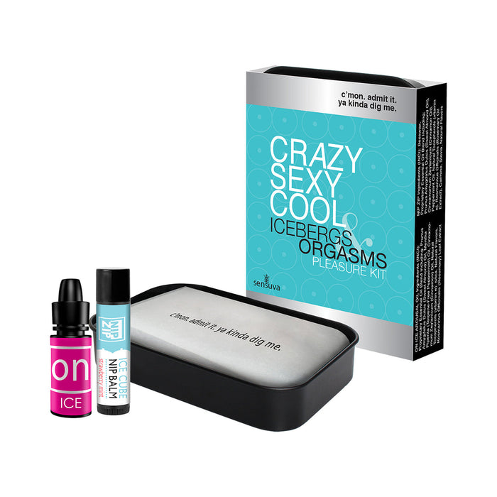 Crazy Sexy Cool Icebergs & Orgasms Cooling Arousal Pleasure Kit | SexToy.com