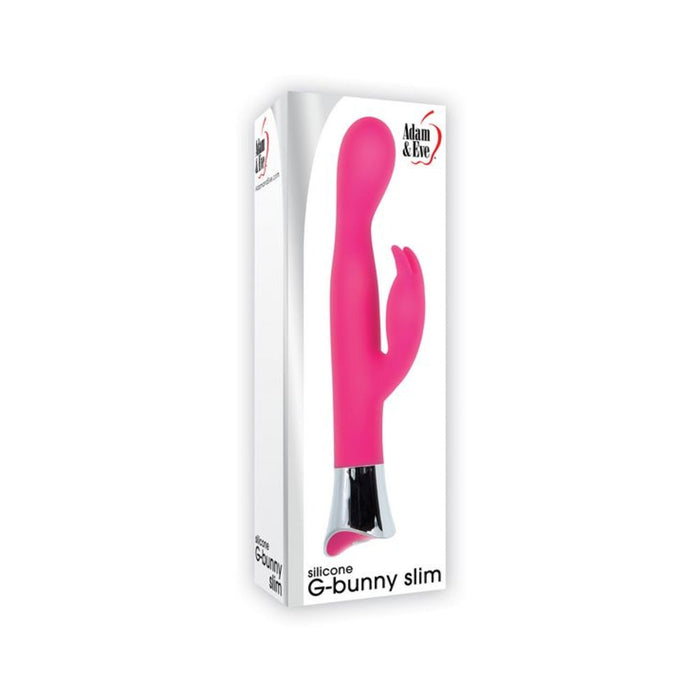 Adam & Eve Silicone G-bunny Slim Pink | SexToy.com