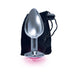 Silver Starter Bejeweled Stainless Steel Plug | SexToy.com