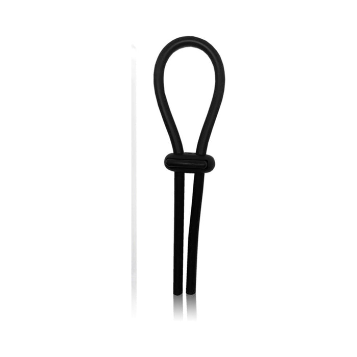 Rock Solid Lasso Cock Ring Black | SexToy.com