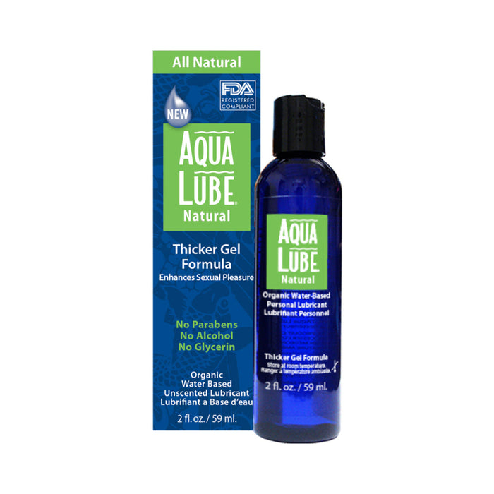 Aqua Lube Natural Gel 2 fluid ounces | SexToy.com
