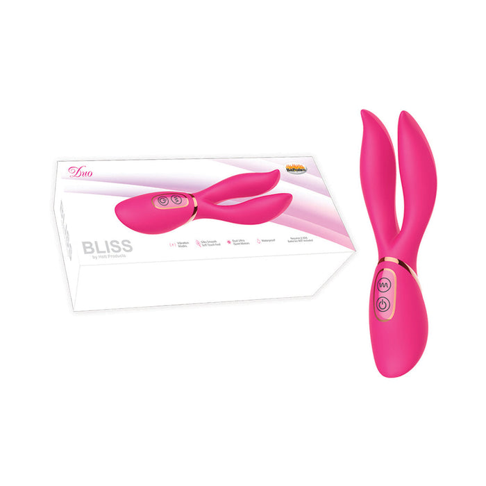 Bliss Duo 7 Function Pink Vibrator | SexToy.com