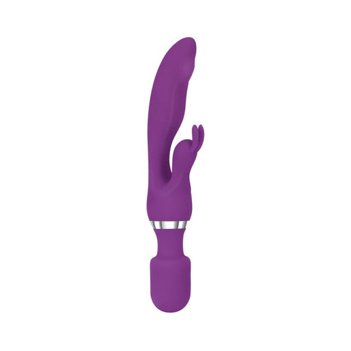 G-Motion Rabbit Wand Purple Vibrator | SexToy.com