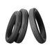 Perfect Fit Xact-fit Silicone Rings S-m (#14, #15, #16) Black | SexToy.com