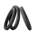 Perfect Fit Xact-fit Silicone Rings L-xl (#20, #21, #22) Black | SexToy.com
