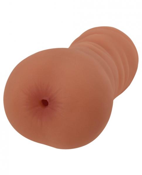 Home Grown Ass Curvy Crystal Stroker Vanilla Beige | SexToy.com