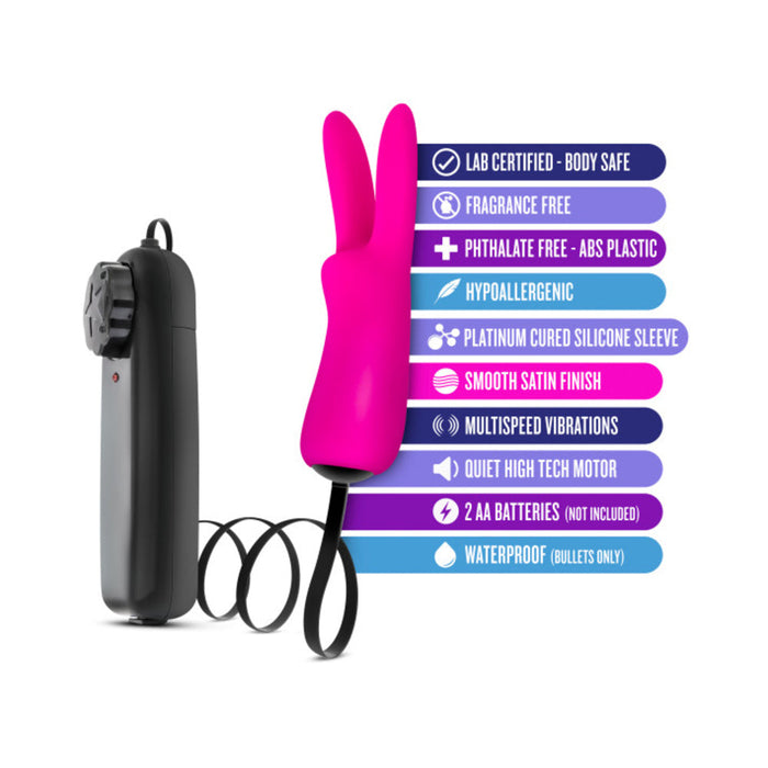 Luxe Rabbit Teaser Fuchsia Pink Vibrator | SexToy.com