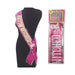 Gettin Hitched Glow In The Dark Sash Pink | SexToy.com