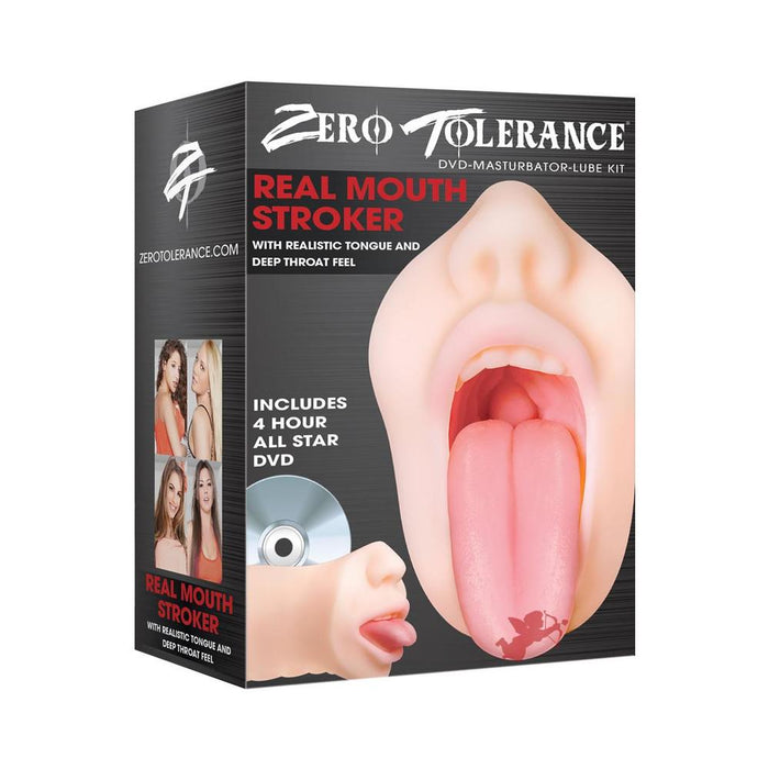 Zero Tolerance Real Mouth Stroker W/dvd | SexToy.com