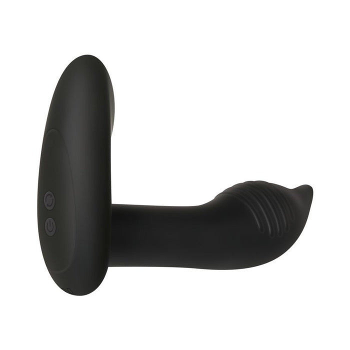 Twisted Rimmer Black Prostate Massager | SexToy.com