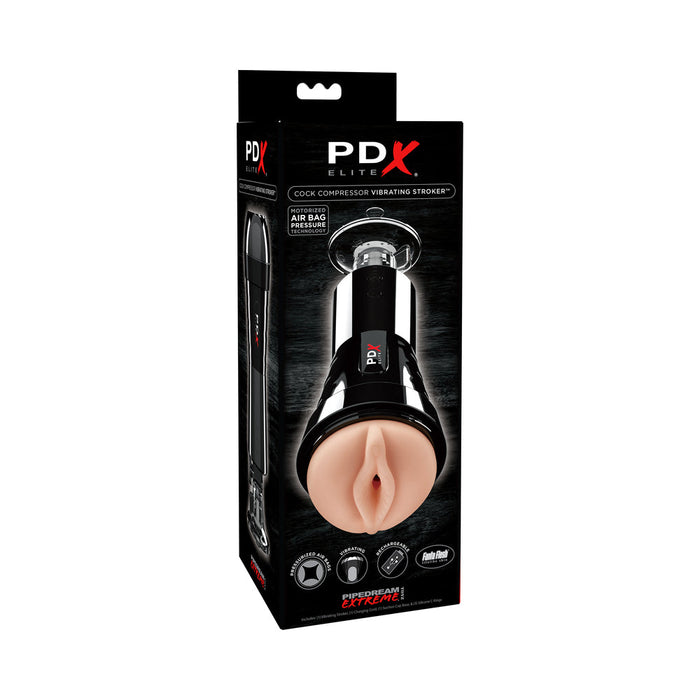Pdx Elite Cock Compressor Vibrating Stroker | SexToy.com