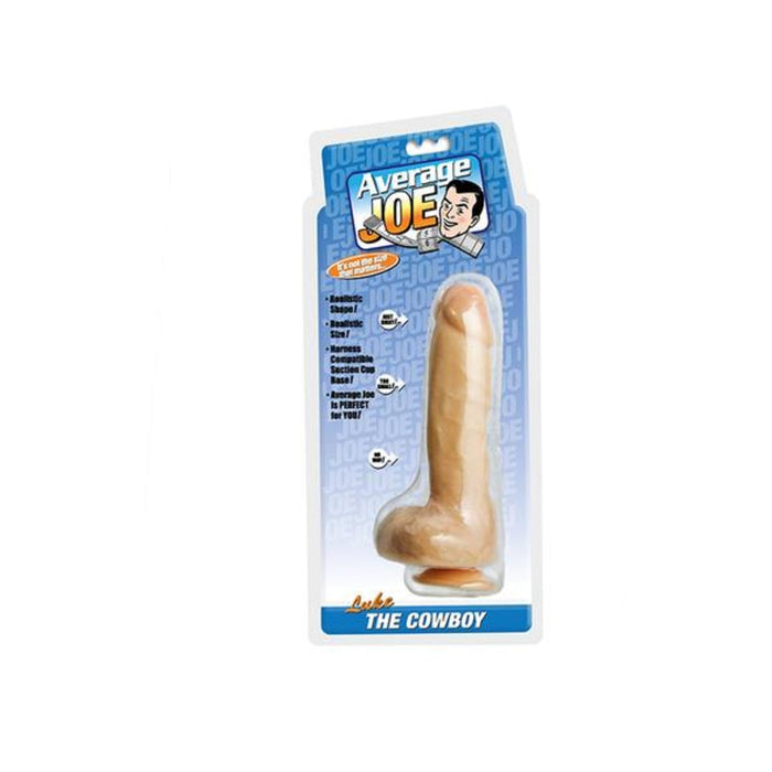 Average Joe The Cowboy Luke Dildo Beige | SexToy.com