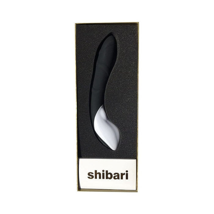 Shibari Luxury Lotus Silicone Vibe 10 Function Usb Rechargeable Waterproof Black | SexToy.com
