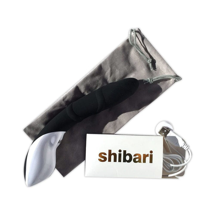Shibari Luxury Lotus Silicone Vibe 10 Function Usb Rechargeable Waterproof Black | SexToy.com