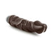 Dr Skin Vibe 6 8.75 inches Chocolate Brown Vibrating Dildo | SexToy.com