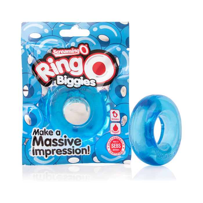 Ringo Biggies Blue Thick Cock Ring | SexToy.com