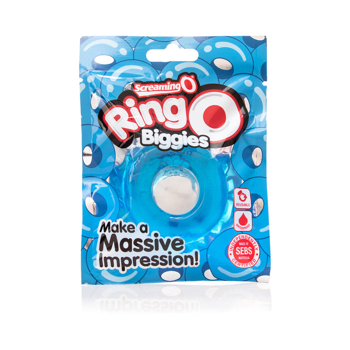 Ringo Biggies Blue Thick Cock Ring | SexToy.com