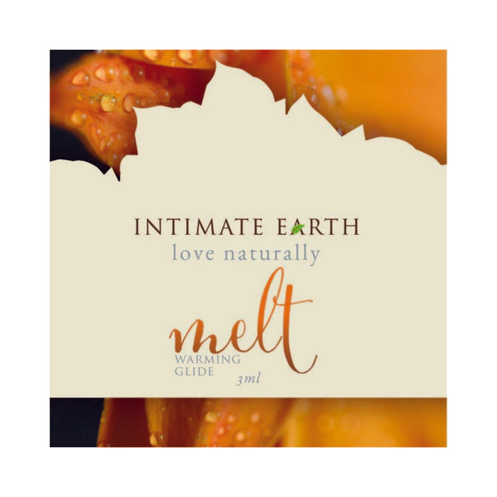Intimate Earth Melt Warming Glide .1oz Foil Pack | SexToy.com