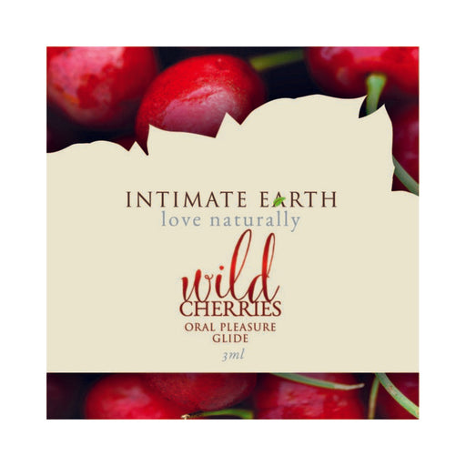 Intimate Earth Wild Cherries Oral Pleasure Glide .10oz | SexToy.com