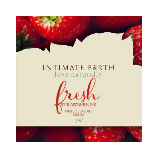 Intimate Earth Fresh Strawberry 3ml Foil | SexToy.com