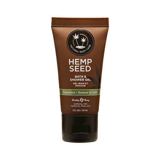 Earthly Body Hemp Seed Shower Gel Guavalava 1oz | SexToy.com