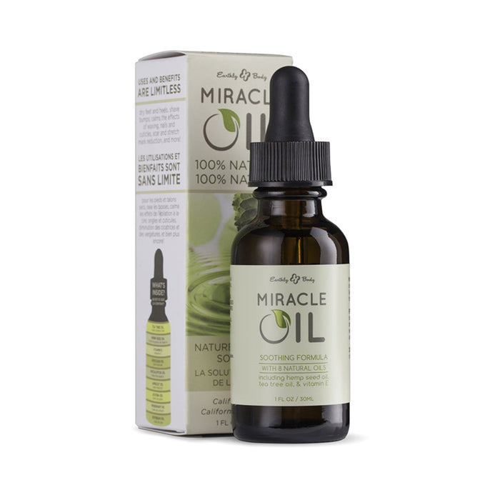 Earthly Body Pure Hemp Seed Oil With Vitamin E 1oz | SexToy.com