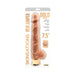 Skinsations Gold Series Vein Jumper 7.5in Vibrating Dildo Multi Function | SexToy.com