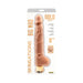 Skinsations Gold Series Big Wad 8in Vibrating Dildo Multi Function | SexToy.com