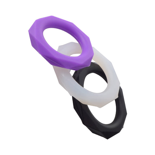 Fcr - Fantasy C-ringz Silicone Designer Stamina Set Purple | SexToy.com