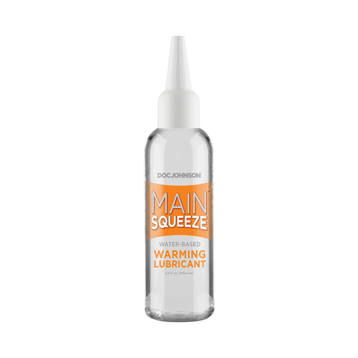 Main Squeeze Warming Water Based Lubricant 3.4oz | SexToy.com