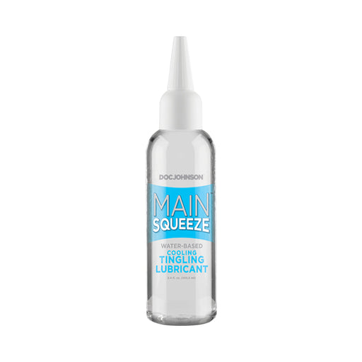 Main Squeeze Cooling Tingling Water Based Lubricant 3.4oz | SexToy.com