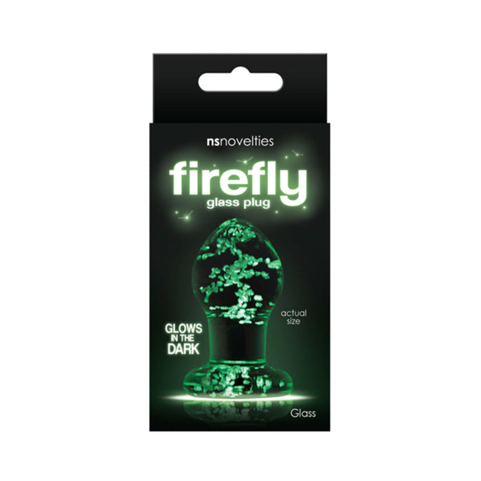 Firefly Glass - Plug - Small - Clear | SexToy.com