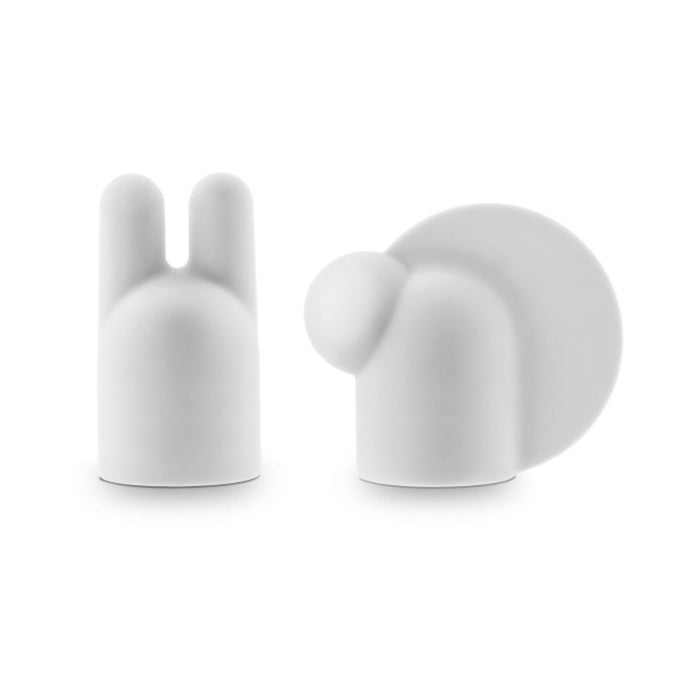 Noje - Pleasure Wand Attachments - White | SexToy.com