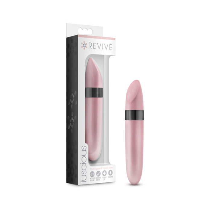 Revive - Luscious - Multispeed Travel Vibe - Rose Gold | SexToy.com